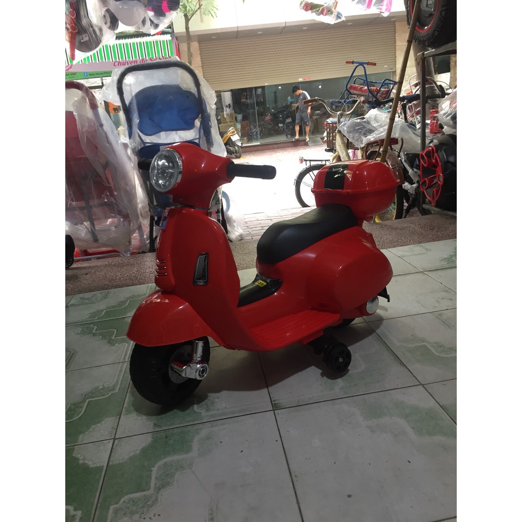 XE MÁY ĐIỆN TRẺ EM VESPA SANG CHÀNH