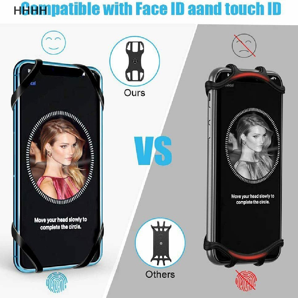Silicone Giá Đỡ Điện Thoại Bằng Silicon Xoay 360 Độ Tiện Dụng Cho Xe Đạp