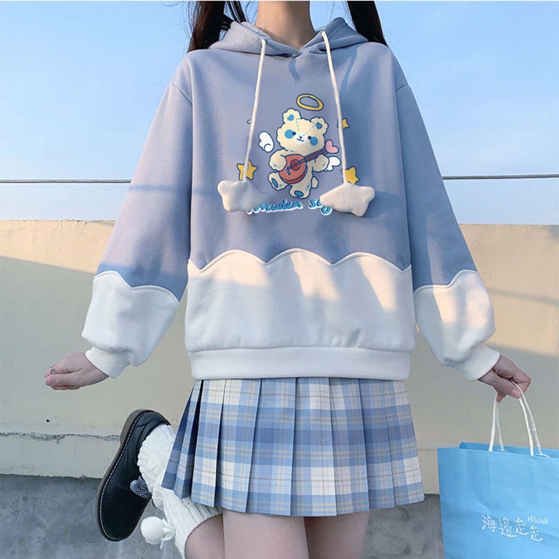 Set đồng phục học sinh IQ ANGEL kiểu phương tây mới năm thời trang dành cho bé gái