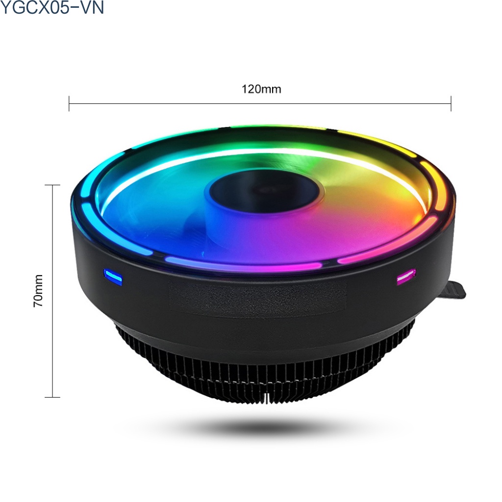 Quạt Tản Nhiệt Cpu Có Đèn Led Rgb Dc 12v 3p | BigBuy360 - bigbuy360.vn