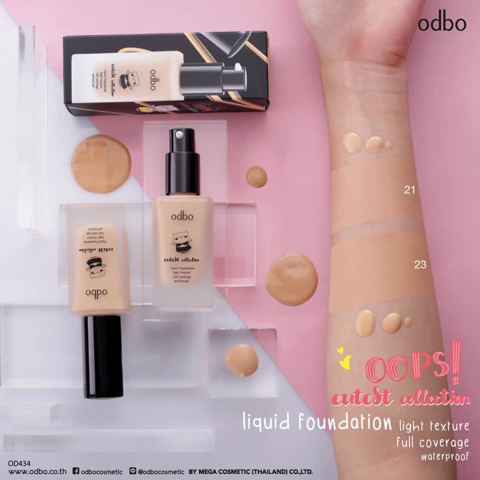 KEM NỀN ODBO CUTEST COLLECTION LIQUID FOUNDATION