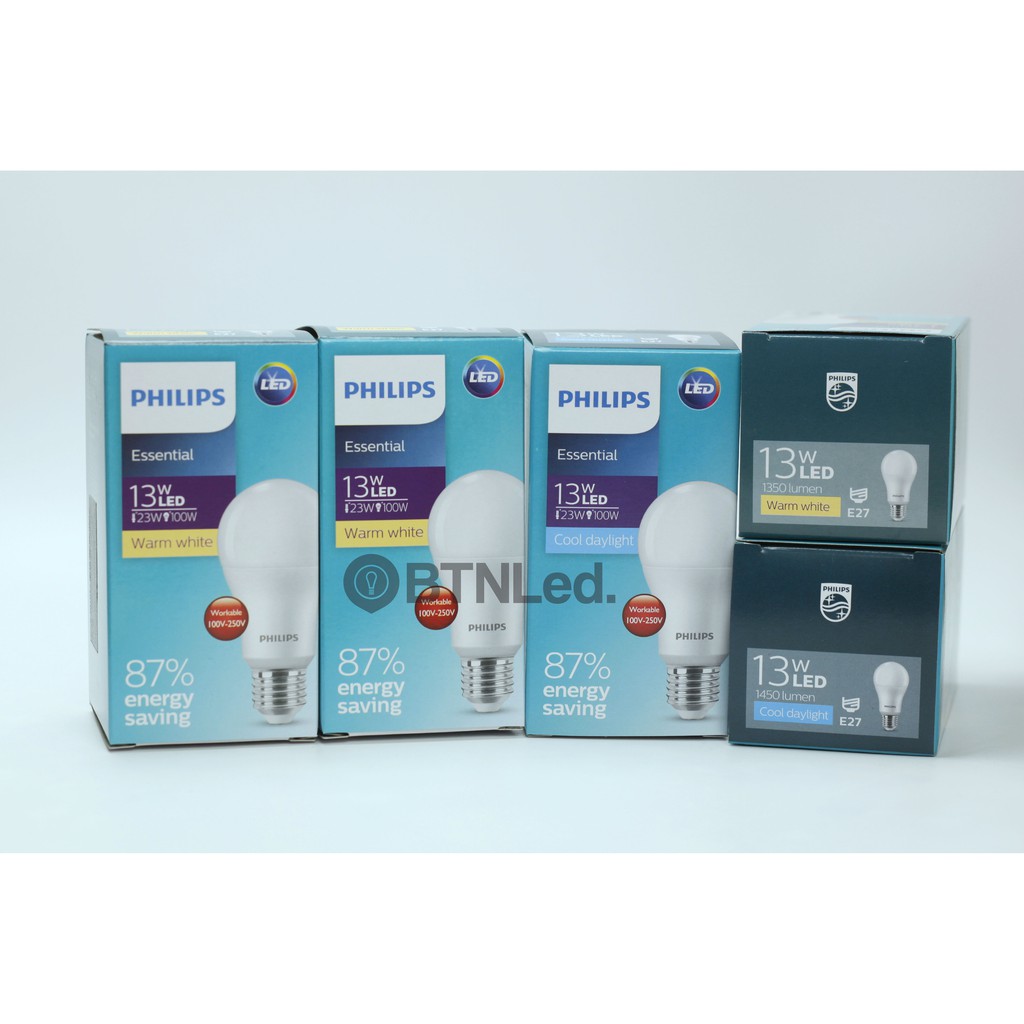 Bóng đèn PHILIPS Essential LED Bulb E27 A60 -  - Tiết kiệm điện, chất lượng sáng cao