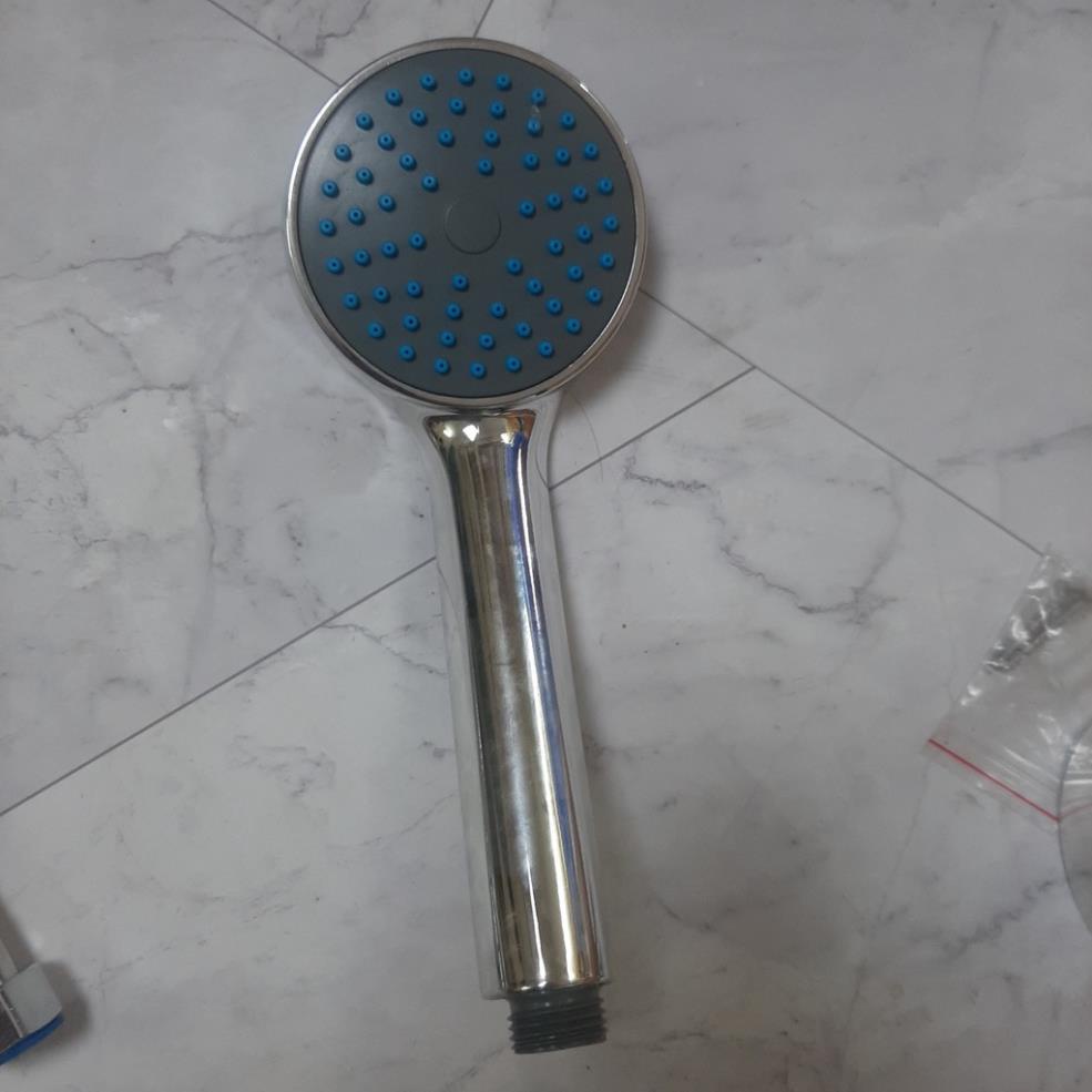 Bộ vòi hoa sen dây đẹp, sen tắm bát nhựa mạ mặt nhỏ-dây đẹp