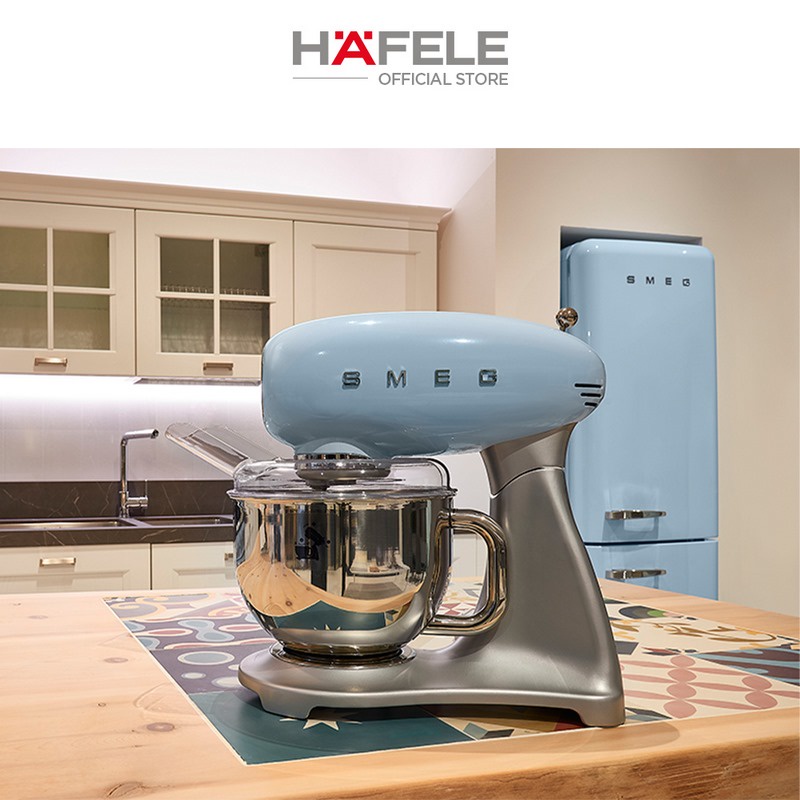 Máy trộn SMEG SMF02PBEU 800W - màu xanh