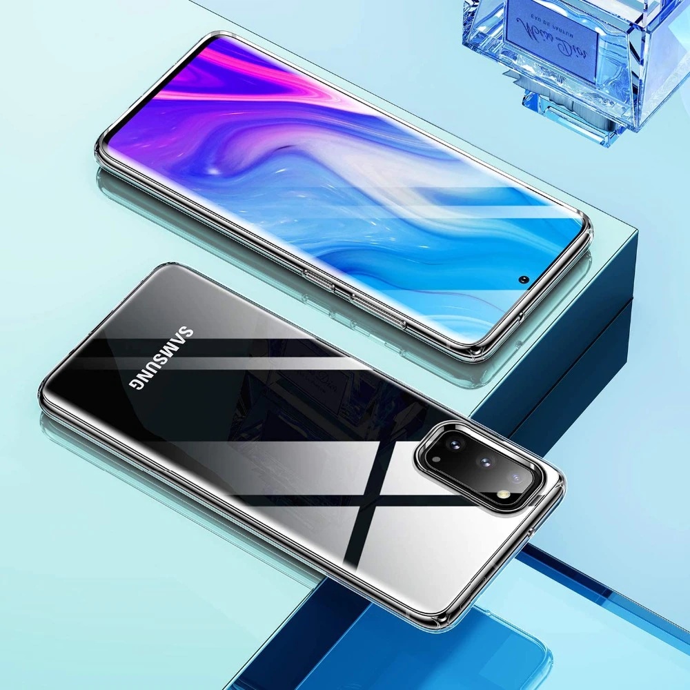 Ốp lưng dẻo trong suốt cho Samsung Galaxy M51 hiệu Ultra Thin mỏng 0.7mm, chống trầy xước