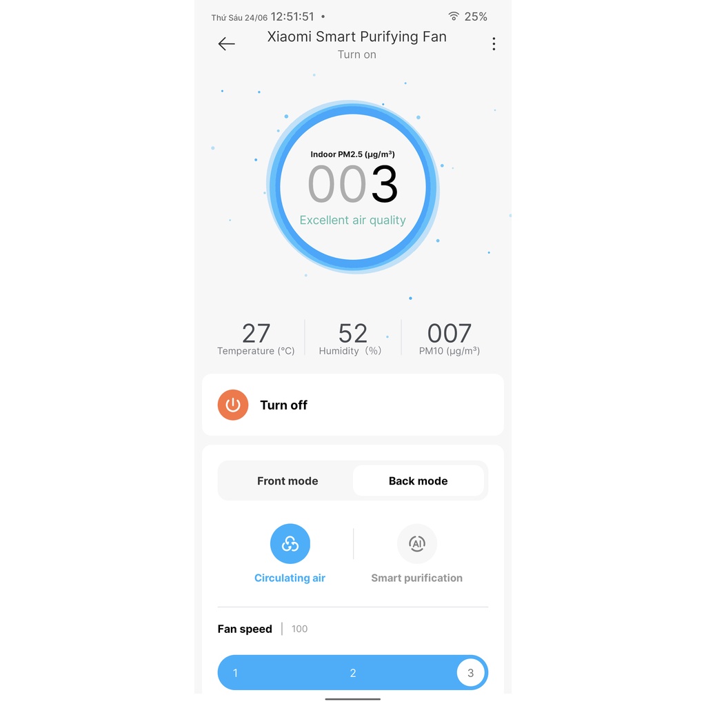 Quạt Không Cánh Xiaomi Kèm Lọc Không Khí Xiaomi Mijia Newmodel