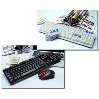 Combo phím chuột không dây HK6500