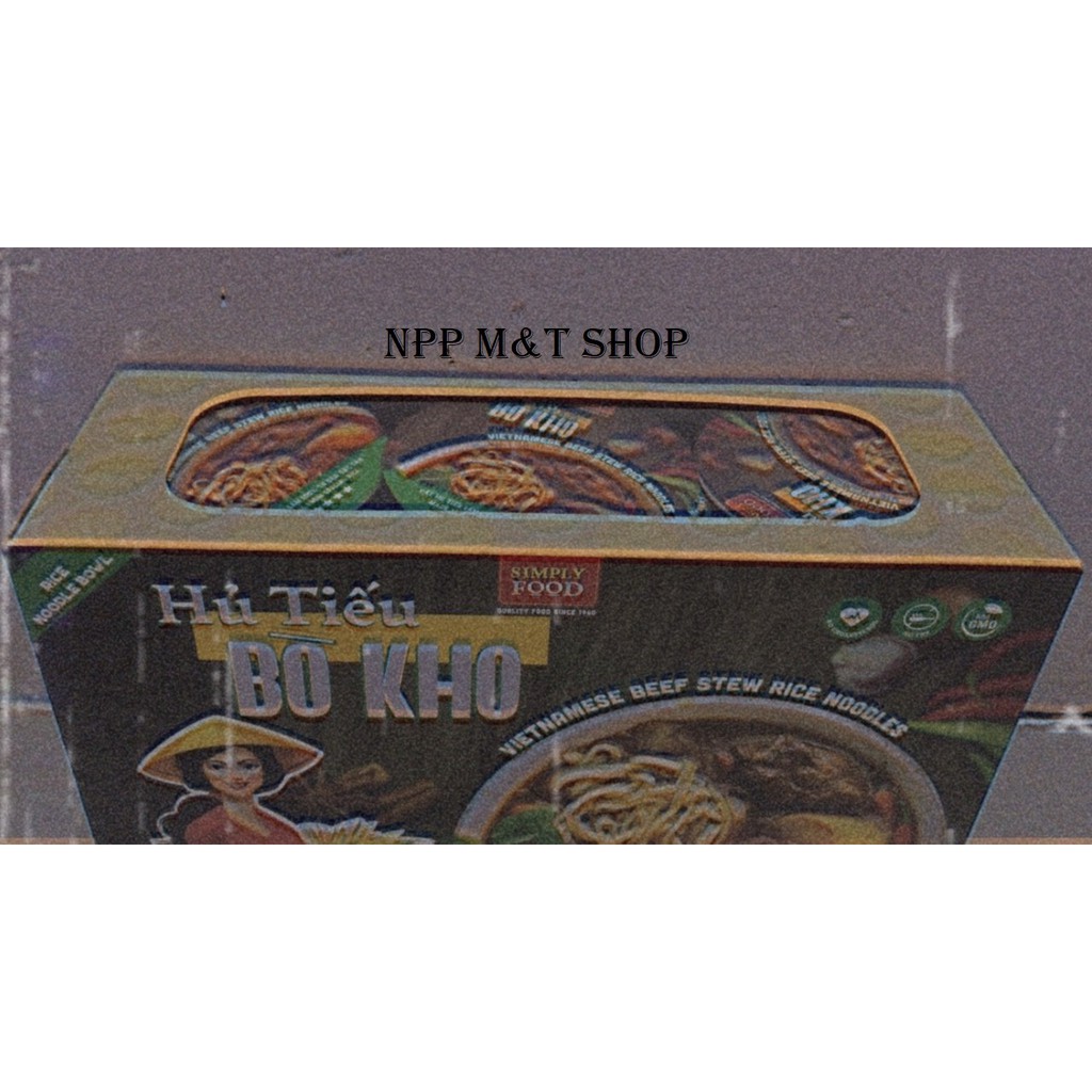 Hủ tiếu Bò Kho Ăn Liền Đặc Sản Việt Nam  - Vietnamese beef stew rice noodles