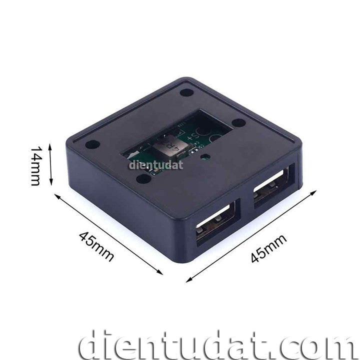 Mạch Hạ Áp Pin Mặt Trời 2 Cổng USB