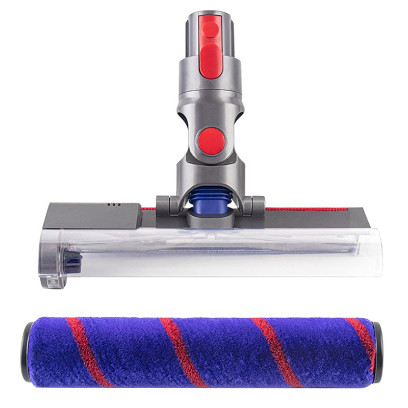 Đối với Phụ kiện máy hút bụi Dyson V8 V7 V10 V11 Con lăn nhung mềm Truyền động trực tiếp Đầu hút chổi lau sàn
