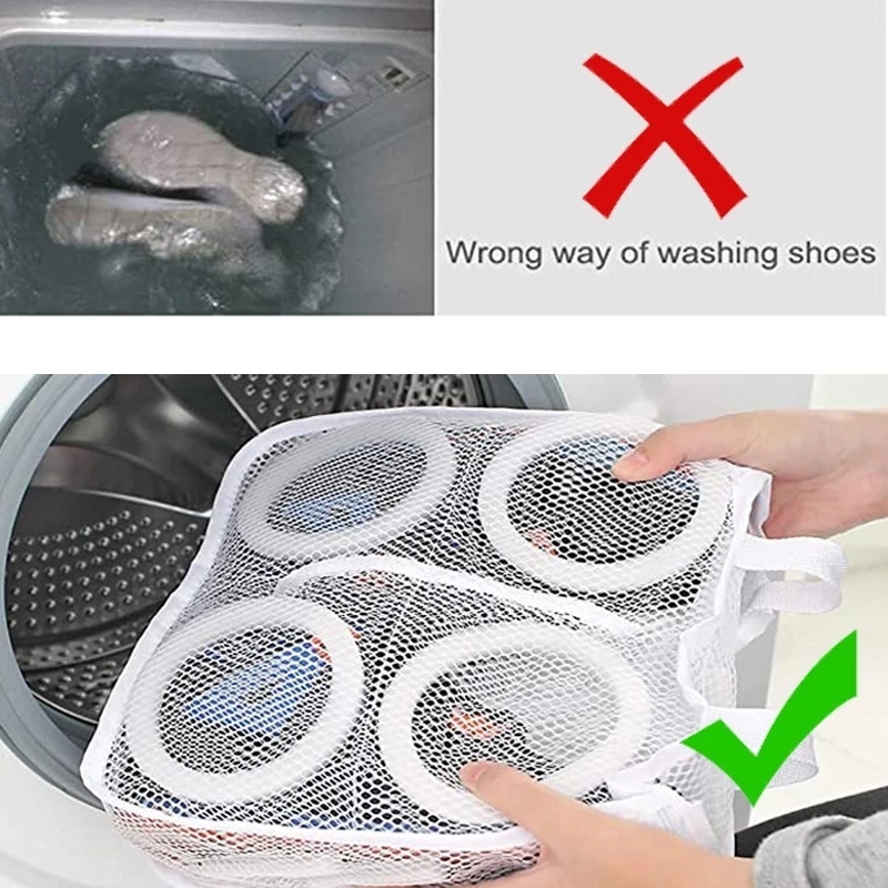 Túi Lưới Giặt Giày Tiện Lợi Cho Máy Giặt