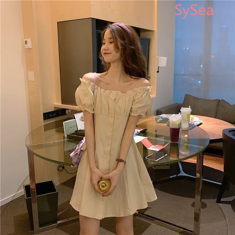 Đầm Midi Tay Ngắn Điệu Đà Thoải Mái Thời Trang Mùa Hè Cho Nữ