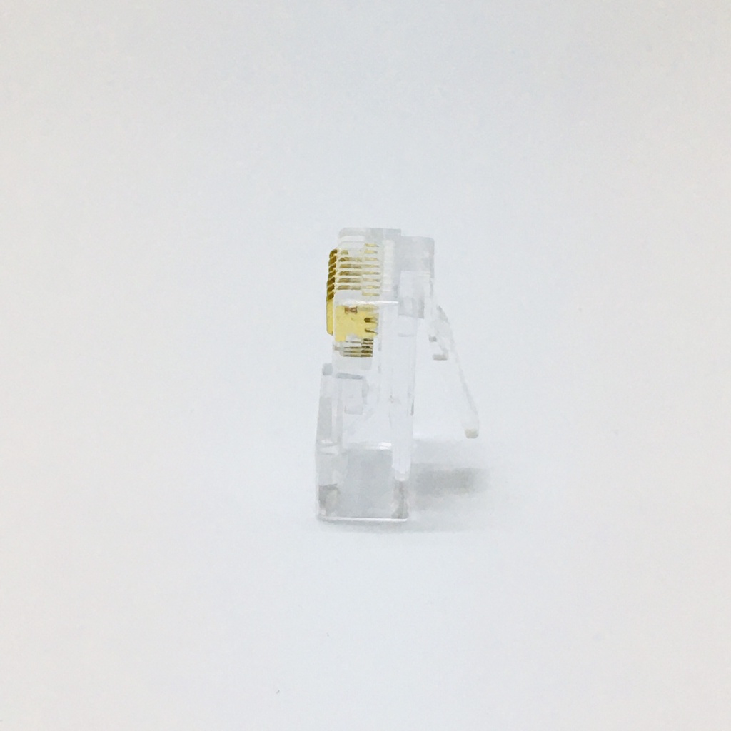 Túi 100 hạt mạng RJ45 dùng cho dây mạng 4 hoặc 8 lõi, loại tốt.