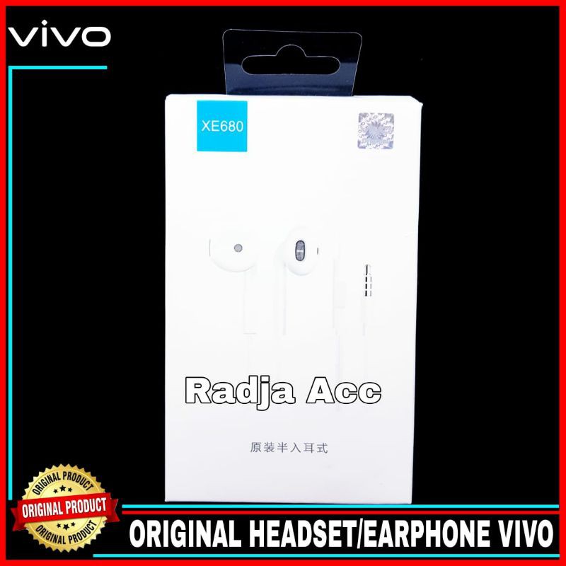 Tai Nghe Nhét Tai Chính Hãng 100% Cho Vivo S1 S1 Pro V7 V9 V9 Pro V11 V11 Pro