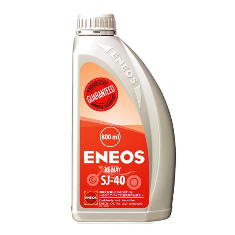 DẦU NHỚT ĐỘNG CƠ XE số SJ SAE40 MA 800ML 0.8L ENEOS ĐỎ ENEO