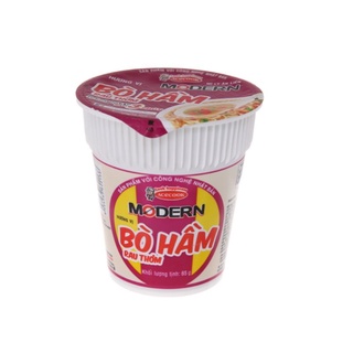 1 thùng mì gói Mordern hương vị bò hầm rau thơm 24 gói x 65g.