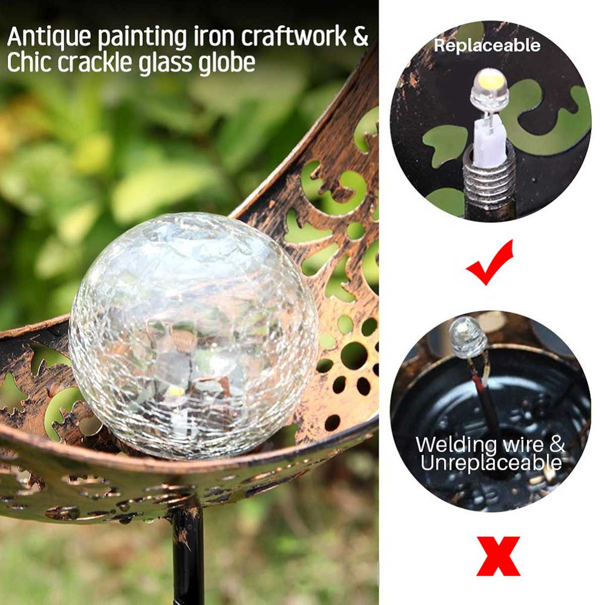 Waterproof Hollow Out Moon LED Garden Solar Lights LED Lantern Hanging Outdoor Solar Lamp Flame Effect Solar Decorative