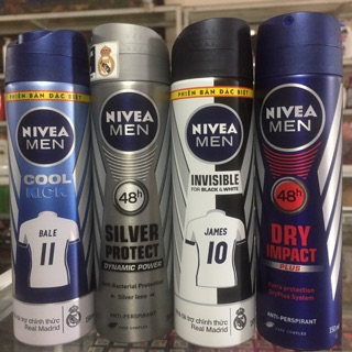 Xịt khử mùi nam nivea(để lại lưu ý màu ỏ chat)