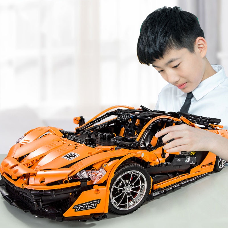 Lắp ghép Mô hình Siêu Xe McLaren Mould king 13090s McLaren P1 Hypercar 1:8 Technic MOC