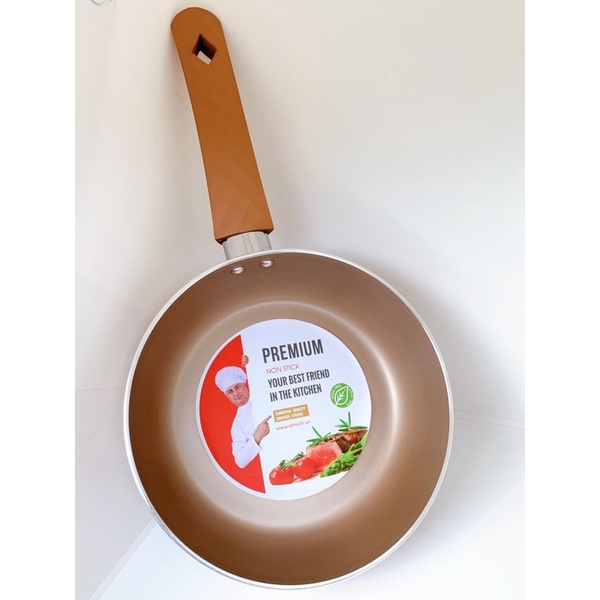 Chảo chống dính đáy từ Elmich Vesta đường kính 20cm, 26cm hàng chính hãng