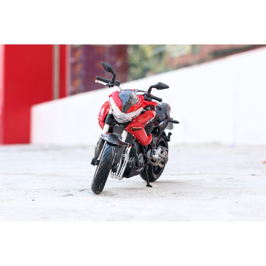 MÔ HÌNH XE BENELLI TORNADO NAKED TRE R160 RED 1:12 MAISTO 5413