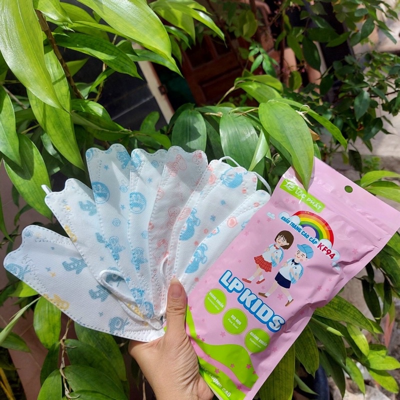Khẩu trang KF94 trẻ em 4 lớp ĐƯỢC CHỌN HÌNH