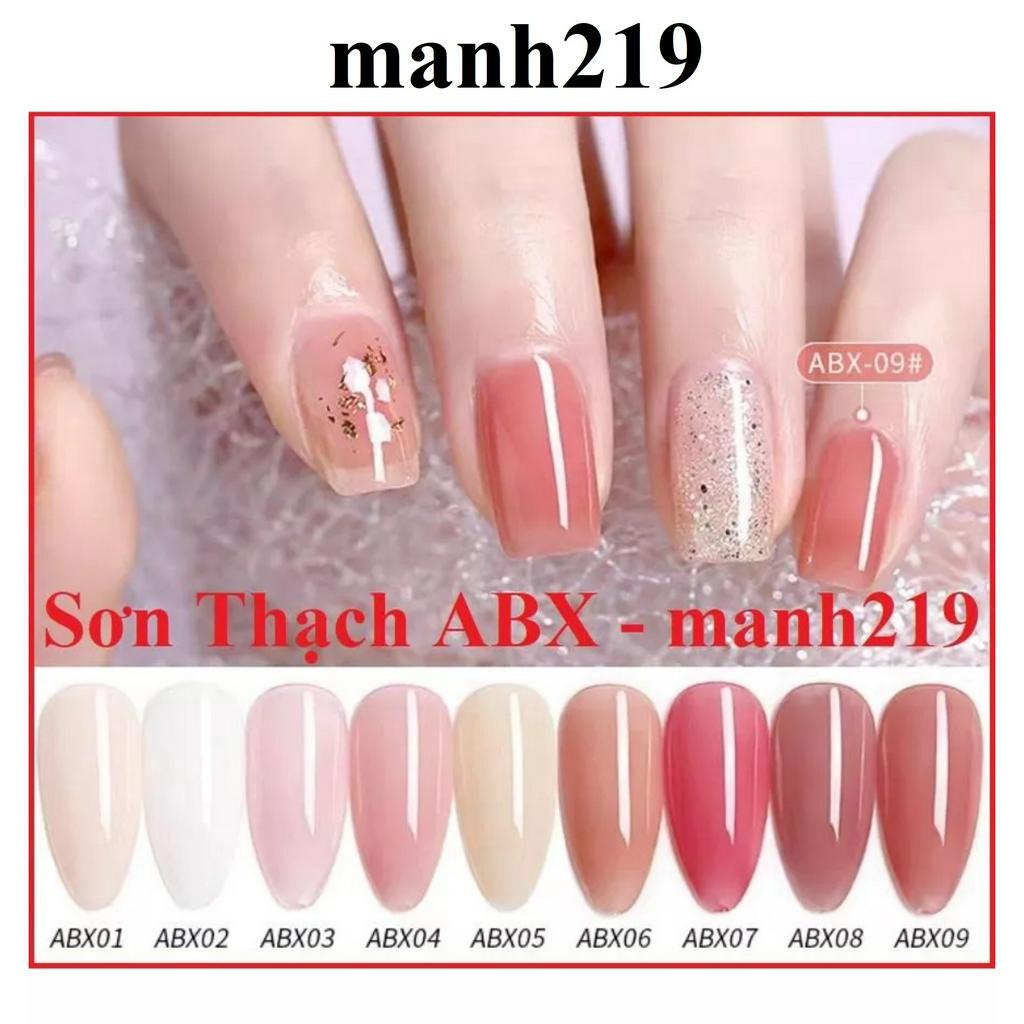 Sơn Gel AS mã ABX chai vỏ đen 15ml - manh219