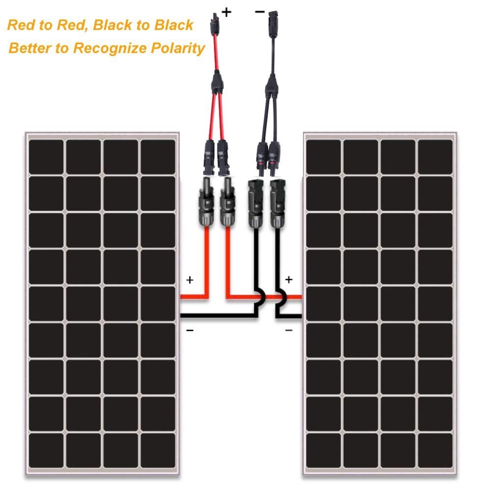 1 Cặp Đầu Nối Chống Nước IP67 Hình Chữ Y Bằng Năng Lượng Mặt Trời Kèm Dây Cáp 4mm2 Cho Hệ Thống PV