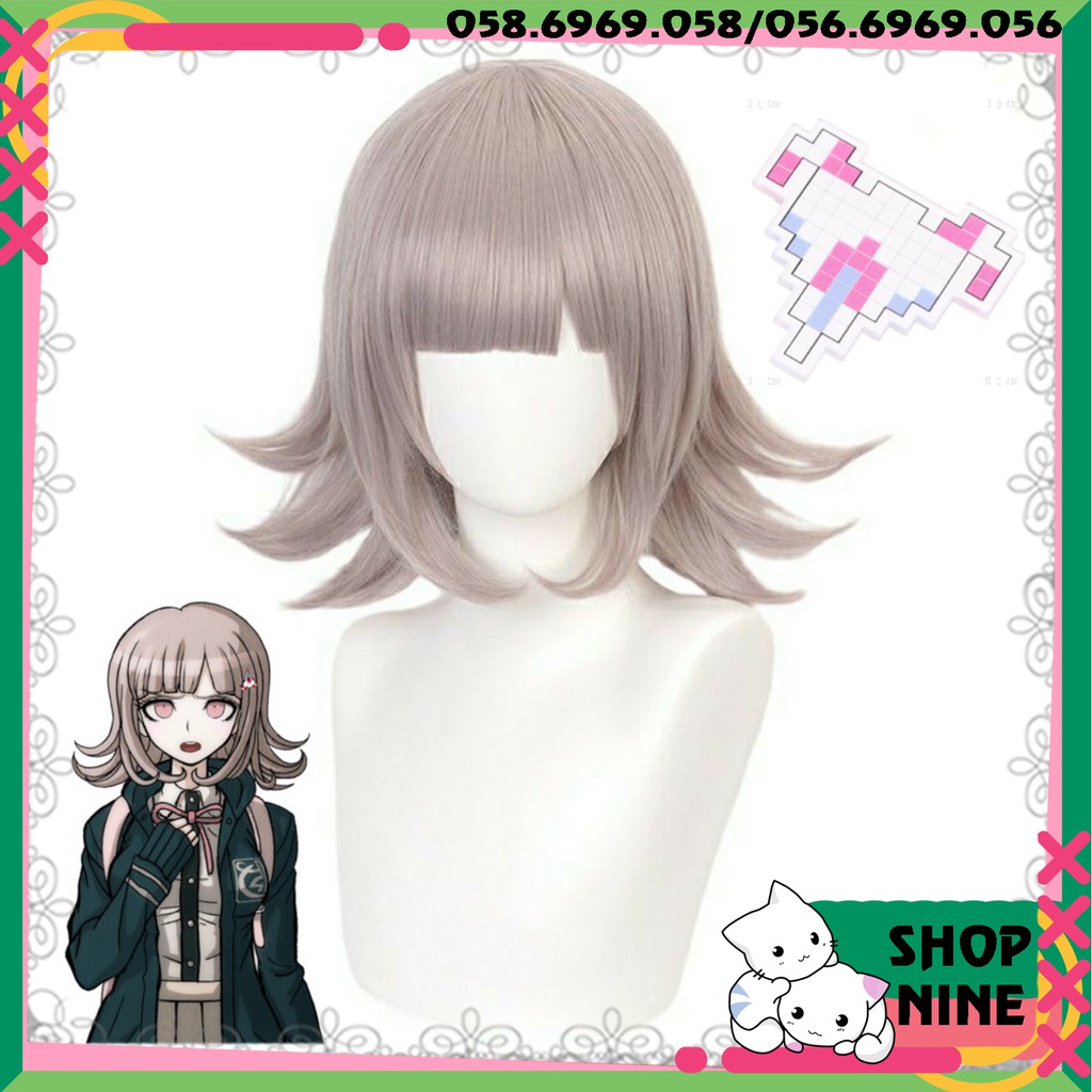 [Sẵn] Wig/tóc giả và kẹp tóc Tracy Mechanic skin Nanami Chiaki - Identity V/Danganronpa tại MIU SHOP 09