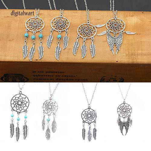 Dây chuyền hợp kim mặt dreamcatcher cá tính trẻ trung dành cho nữ