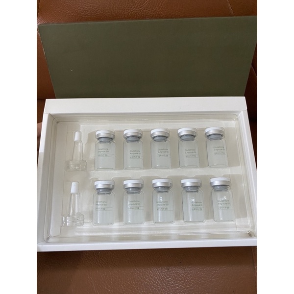 Serum truyền trắng Esthemax Glutathione Ampoule 551 Hàn Quốc 10 lọ/1 hộp