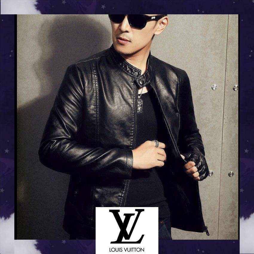 Áo Da Nam Thời Trang Cao Cấp Không Bong Tróc Nổ áo da nam thật hà nội