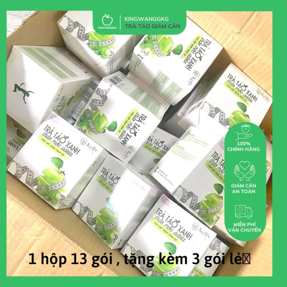 COMBO 5 HỘP trà táo xanh ( tặng FREE 1 hộp) TRÀ GIẢM CÂN TÁO XANH THẢO MỘC 🍏 THẢI M.Ỡ - ĐỊNH HÌNH EO