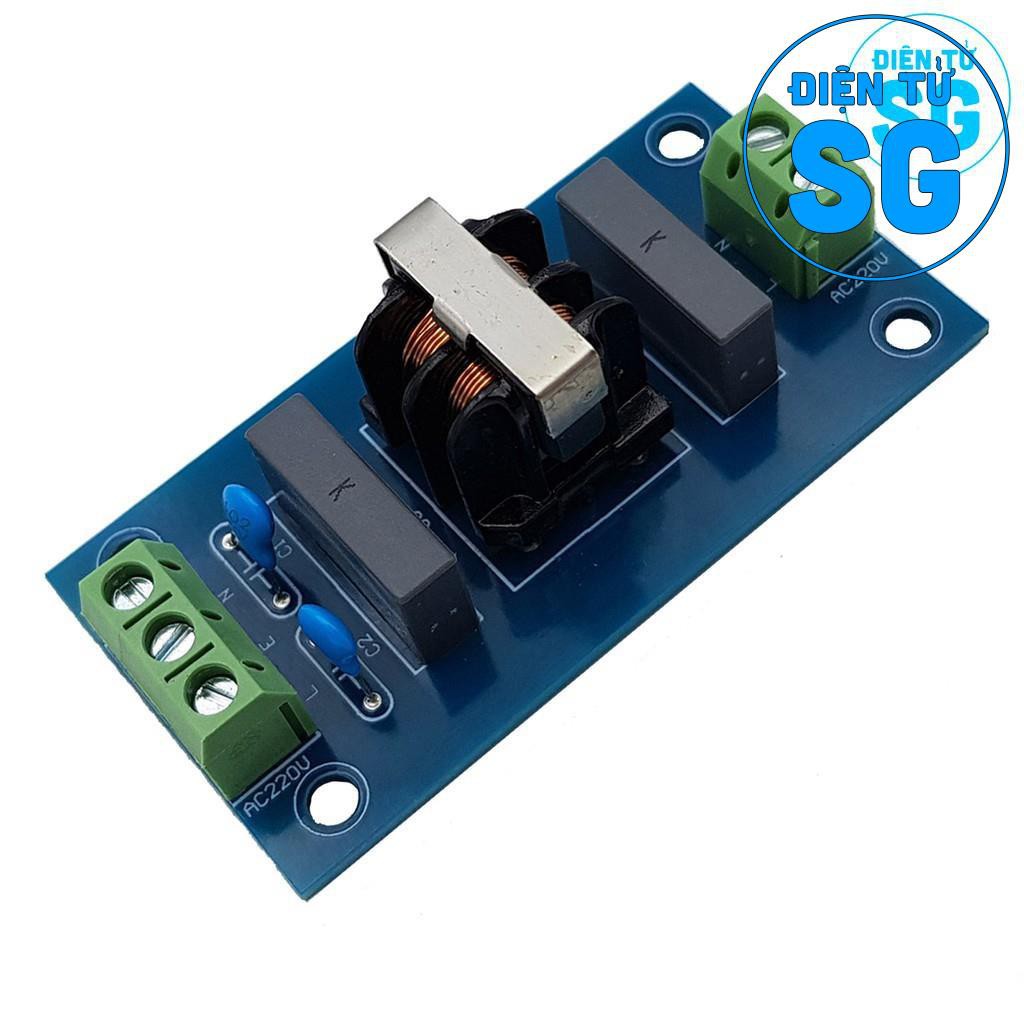 Module lọc nhiễu điện từ EMI 220VAC 3A