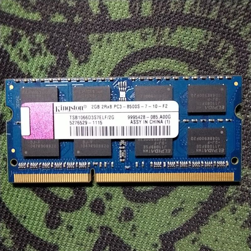 Ram Laptop 2GB DDR3 Bus 1066. 8500S Hàng Tháo Máy Còn Sử Dụng Tốt