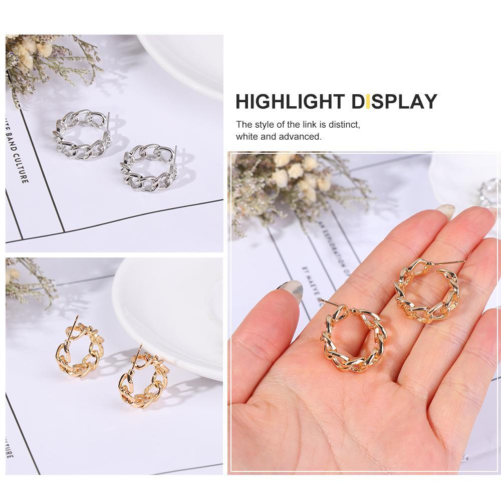 Bông Tai Tròn Thời Trang Cá Tính|Màu Sắc Dây Chuyền Mặt Tròn Rỗng Nhiều Màu