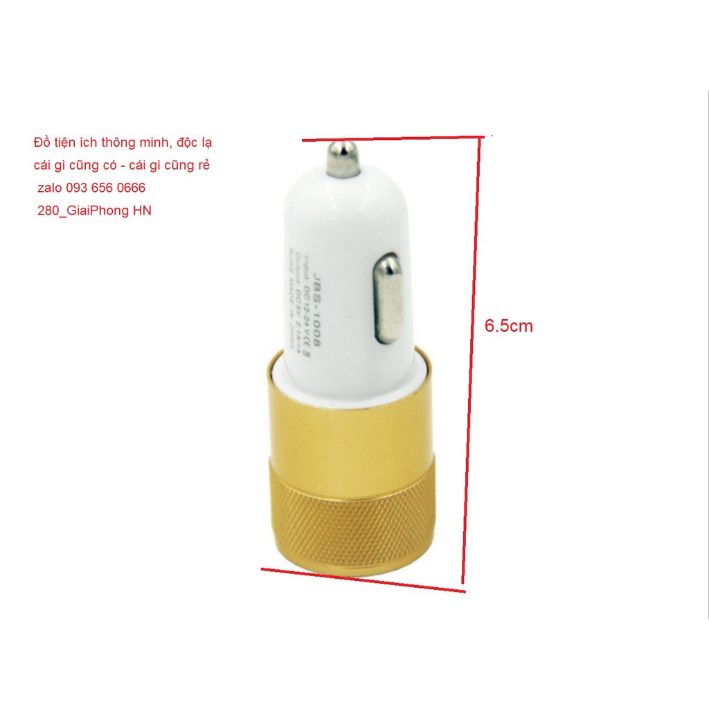 Đầu sạc điện thoại trên ô tô - Củ Sạc Điện Thoại Mini Trên Ô tô | BigBuy360 - bigbuy360.vn