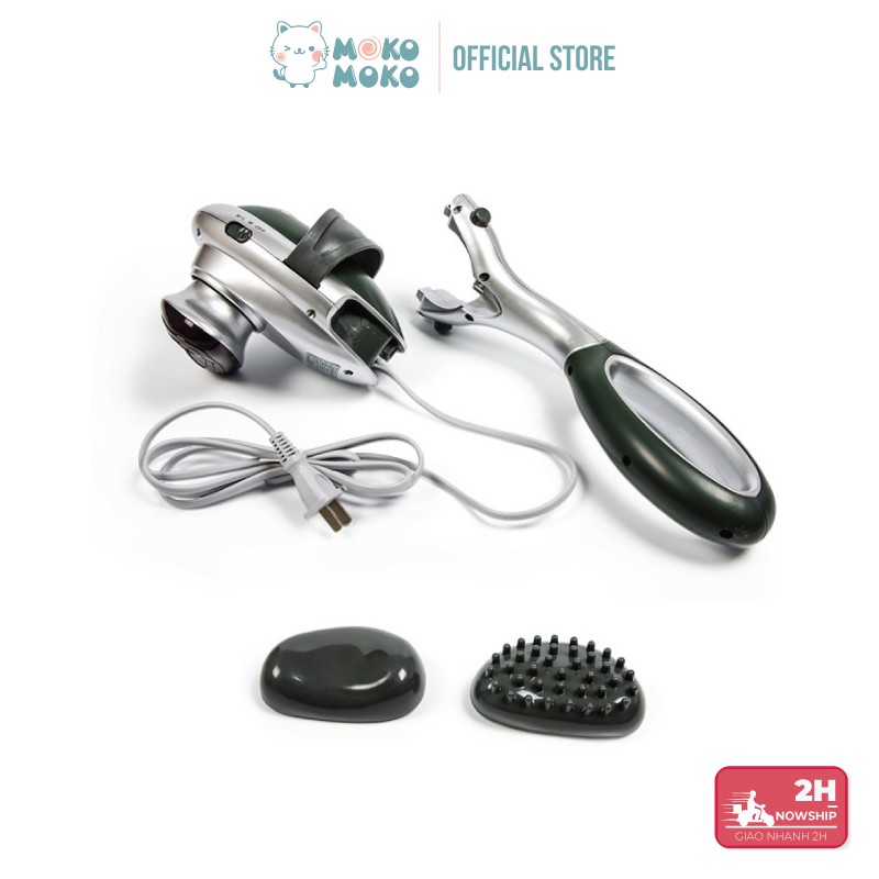 Máy Massage Cầm Tay Đa Năng Suteki KS-9608 - Tay Cầm Có Thể Tách Riêng - Tặng Kèm Máy Massage Cầm Tay Mini