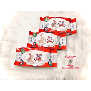 [Khăn ướt][Giá rẻ] Khăn ướt không mùi Baby Wipes 80gr an toàn cho trẻ nhỏ