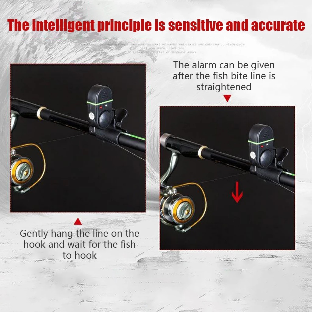 Bộ 3 Thiết Bị Báo Cá Cắn Câu Có Đèn LED