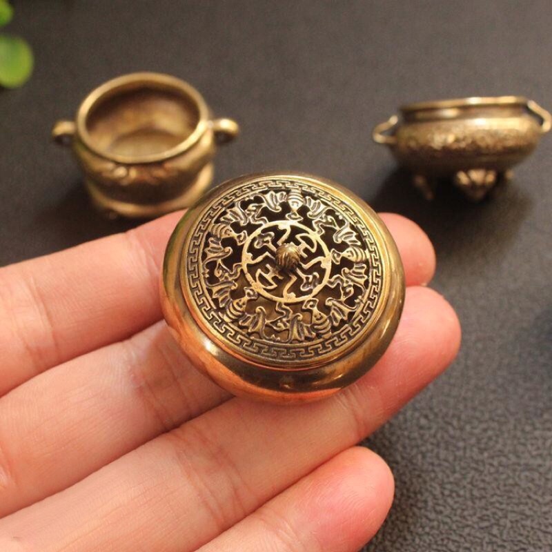 Lư trầm mini- cắm nhang trầm, đặt nụ trầm.
