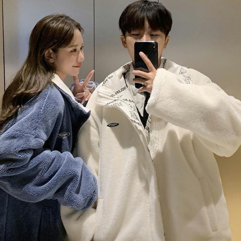 ÁO KHOÁC PHAO 2 MẶT HÀNG UNISEX LOẠI DÀY DẶN