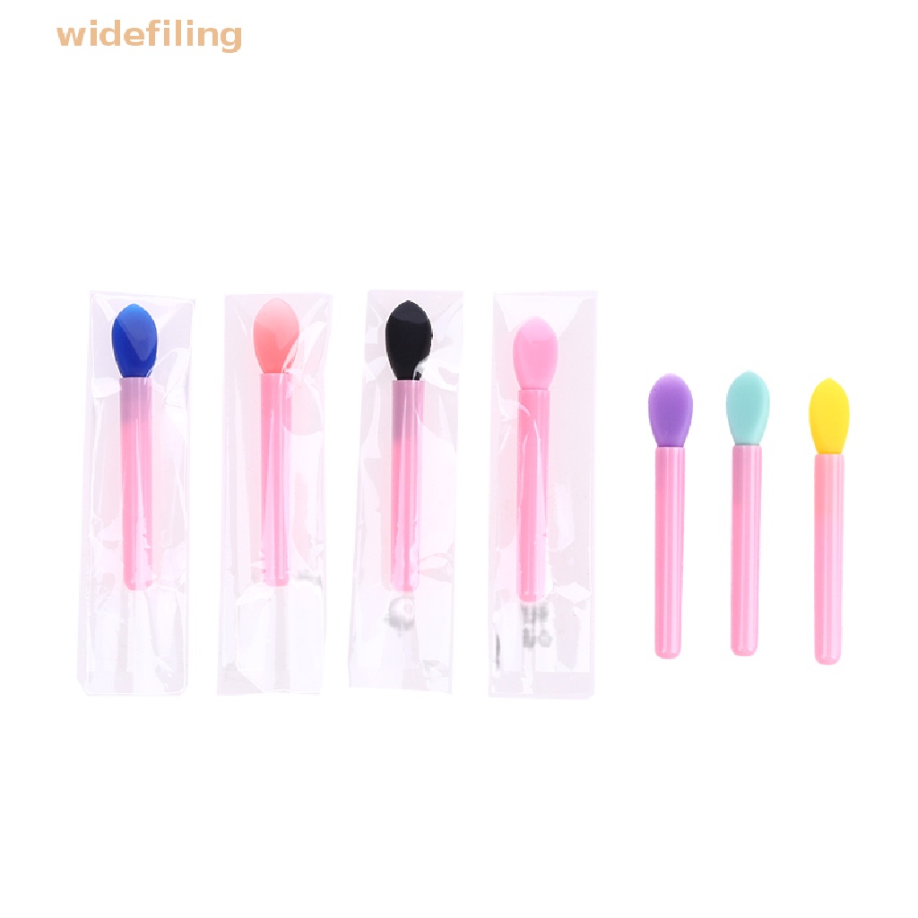 Set 10 Cọ Tô Son Môi Chất Liệu Silicone Tiện Dụng