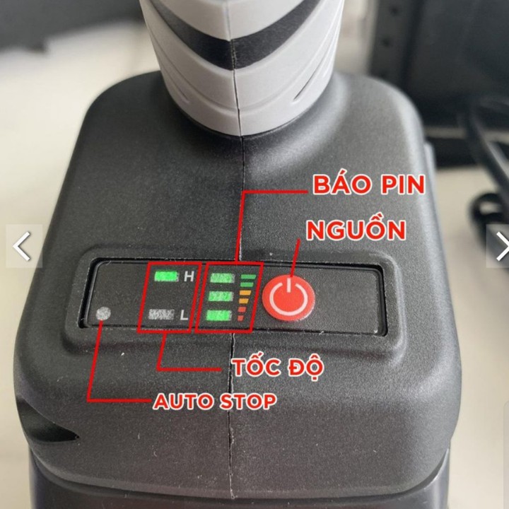 Siết bulong hitachi 168V Không chổi than Tặng Bộ 6 khẩu và đầu chuyển vít