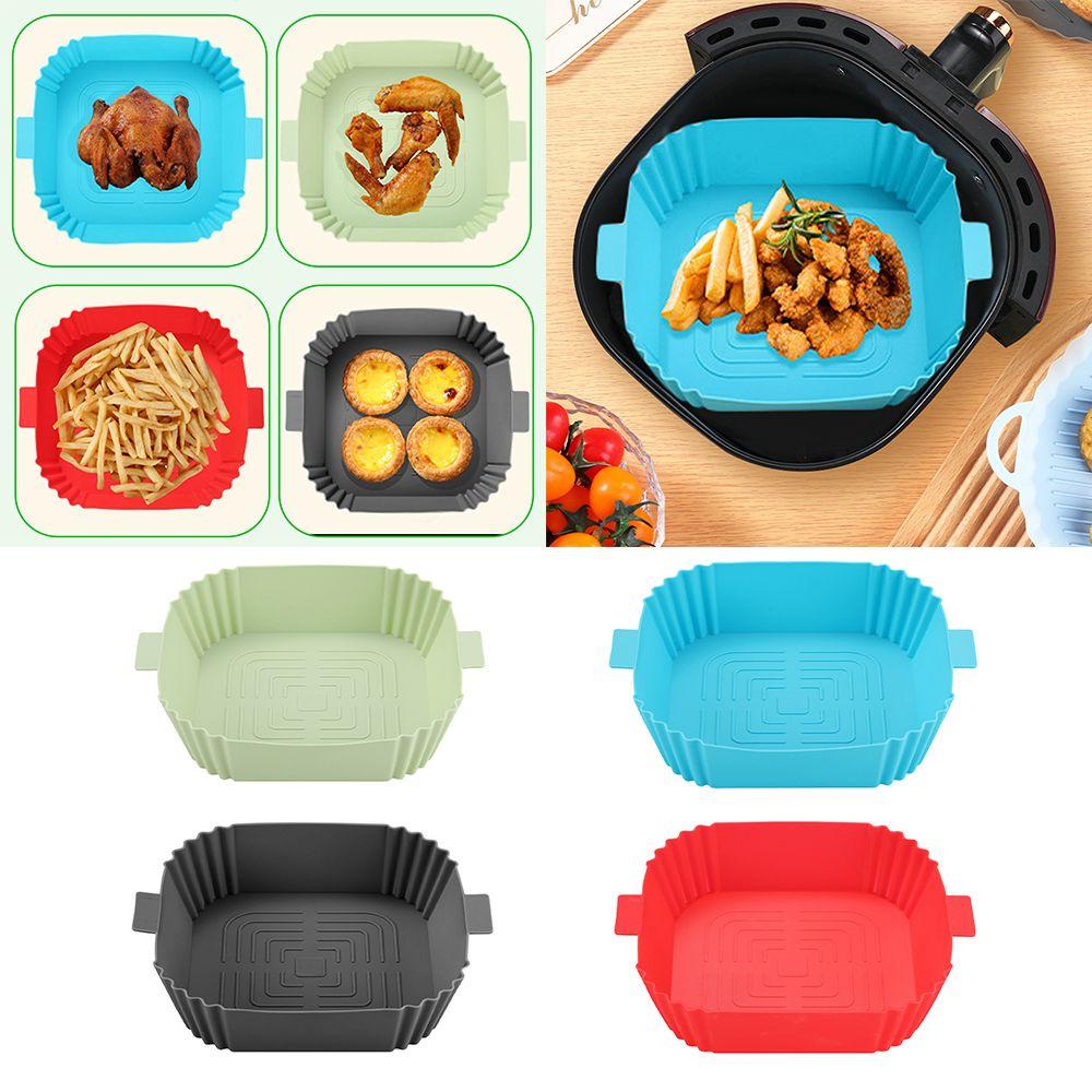 Giỏ Silicone Hình Vuông Thay Thế Cho Nồi Chiên Không Dầu