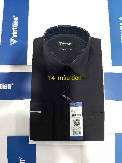 Áo ViệtTiến màu trơn giá niêm yết 301-440k