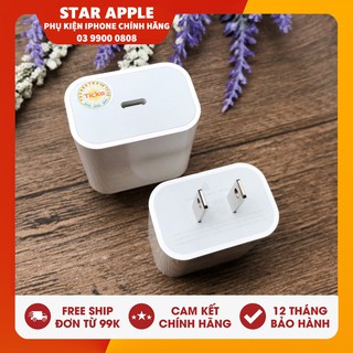 Củ Sạc 18W Zin Bóc Máy Chính Hãng  Apple - Củ Sạc 18W Sạc Cực Nhanh Không Nóng Máy - Chính Hãng Bảo Hành 12 Tháng