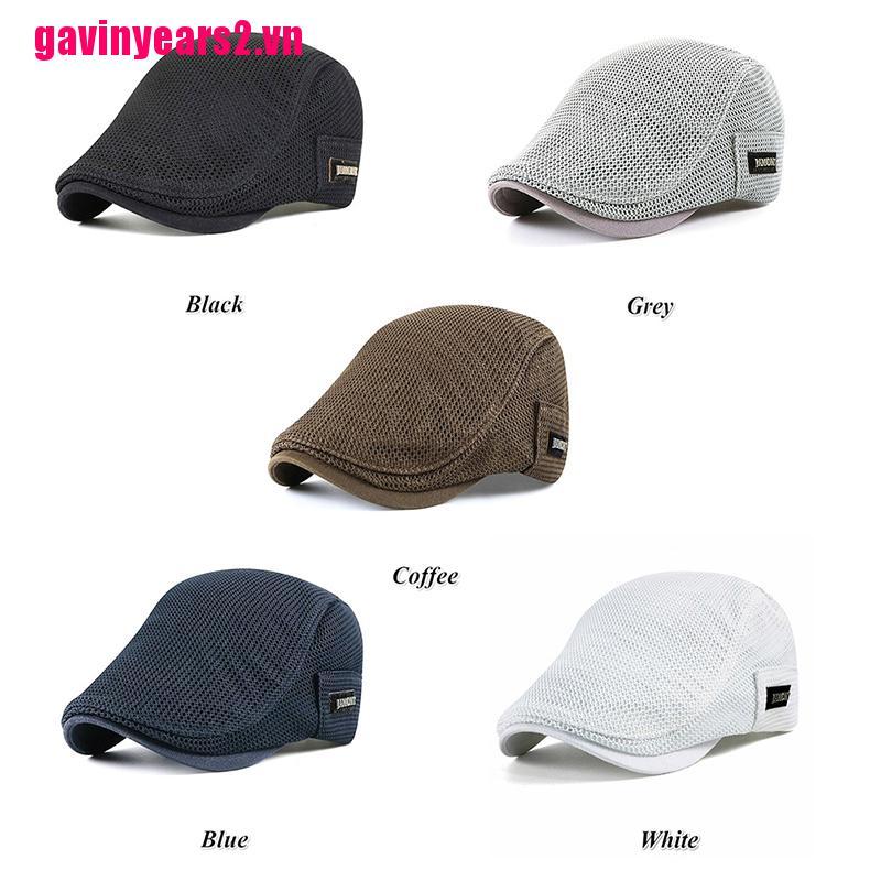 Mũ beret Phối Lưới Thoáng Khí Thời Trang Cho Nữ