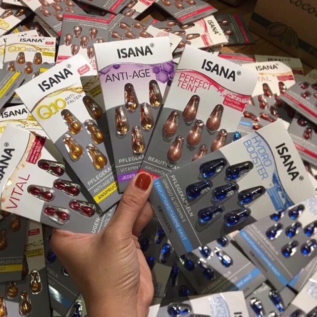 Viên serum huyết thanh tươi ISANA Đức