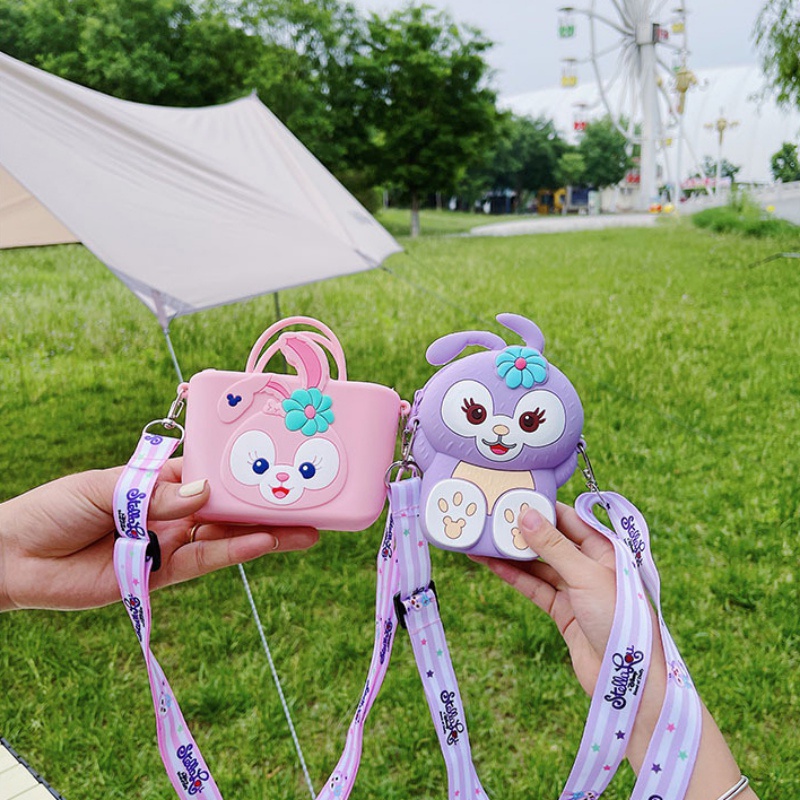 Túi đeo chéo hình thỏ hoạt hình thiết kế dễ thương cho mẹ và bé